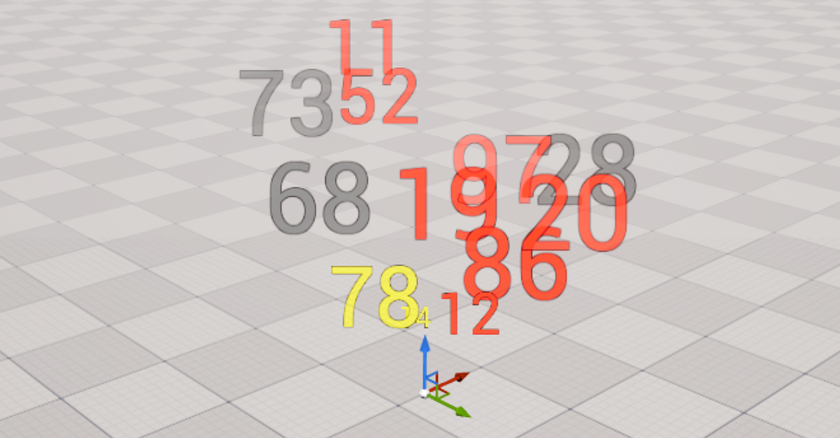 Floating Text UE Plugin