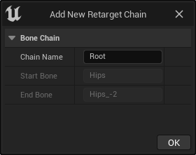 New Retarget Chain Prompt